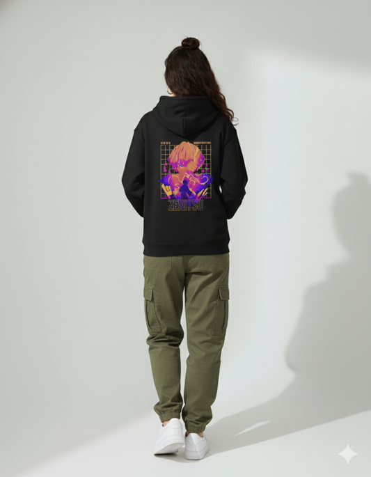 Thunder Pulse Hoodie – Electric Zen Edition